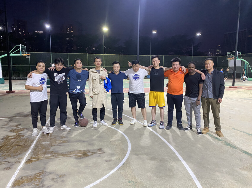 交聯(lián)聚乙烯電纜廠家，建圳達(dá)電線電纜公司的周末籃球比賽