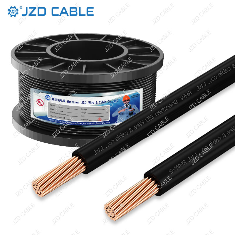 建圳達(dá) XHHW-2 單芯線 | 600V 交聯(lián)聚乙烯銅芯線 | 90℃干濕環(huán)境專用?