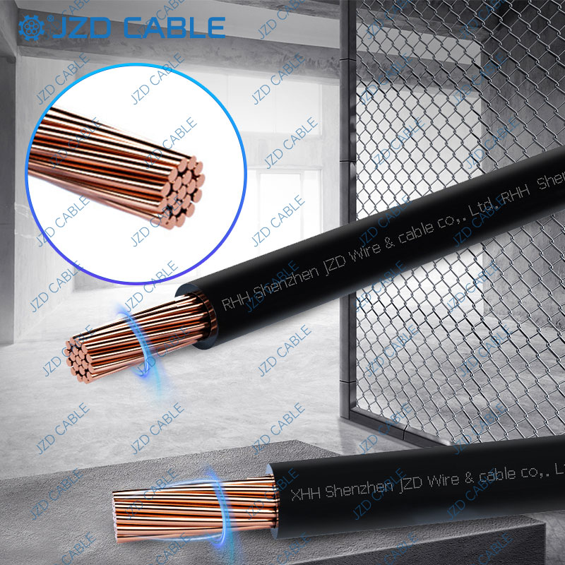 建圳達(dá) XHHW-2 單芯線 | 600V 交聯(lián)聚乙烯銅芯線 | 90℃干濕環(huán)境專用?