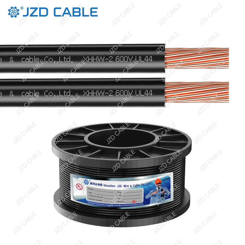建圳達(dá) XHHW-2 單芯線 | 600V 交聯(lián)聚乙烯銅芯線 | 90℃干濕環(huán)境專用?